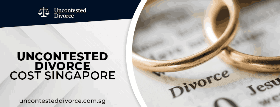 uncontested divorce cost Singapore